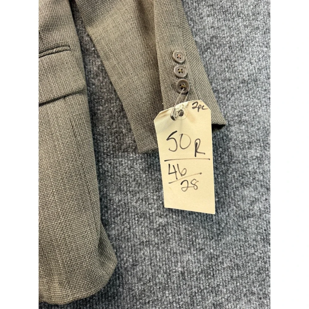 Moda Tallia Creazoni Rochester Big & Tall Men's 2-Piece Suit - 50R Jacket 46x28